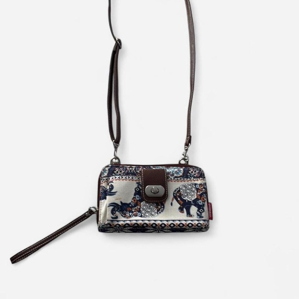 Union Bay elephant print crossbody bag